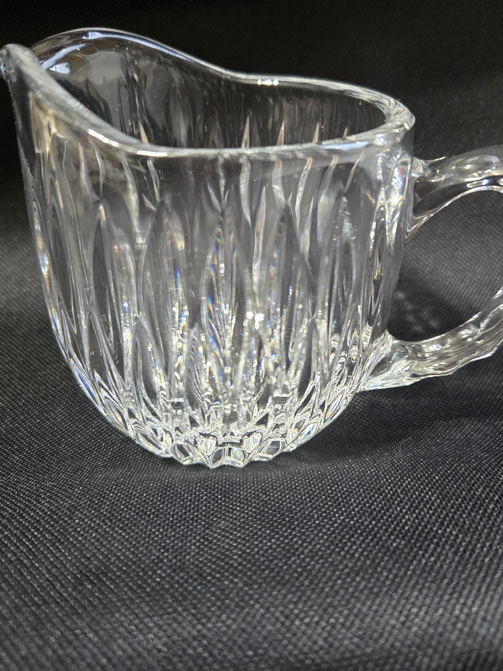 Princess House Royal Highlights Cry6 Creamer 3¼" Discontinued Pattern